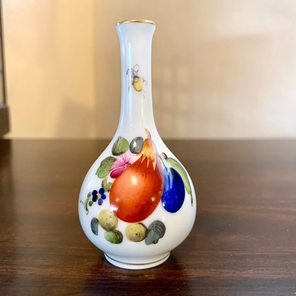 Herend Hand Painted Miniature Vase #761